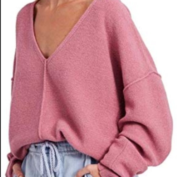 Free People Sweaters - • Free People • take me places oversized sweater